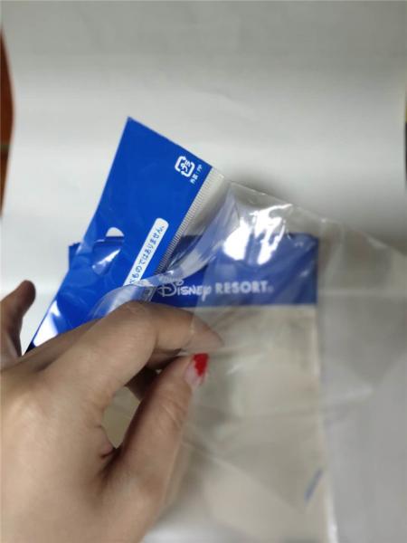Moisture Proof OPP Card Head Bag , OPP Self Adhesive Bag Strong Sealing Strength