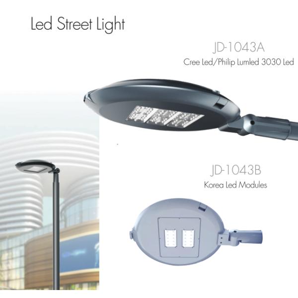 EMC LVD 30W Dusk To Dawn LED Street Lights Aluminum Die Casting Housing