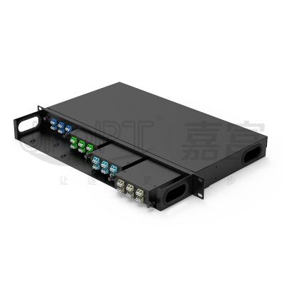 48 panneaux de patch MPO de base /APC-LC/UPC SM G657A1/A2 Boîte de module à 12 cœurs