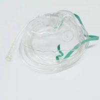 Masque à oxygène adapté aux besoins du client médical de couleur de produits jetables de la classe II