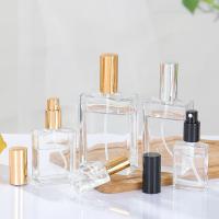 O perfume de vidro vazio do pulverizador do ODM engarrafa 50ml 1 2 3Oz recarregávéis