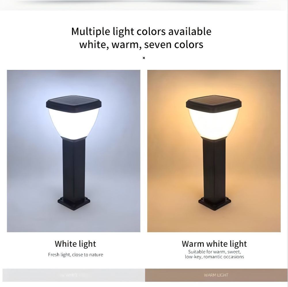 High Efficiency Energy Saving Solar LED Garden Lights Waterproof Lawn Lights Garden Villa Pathway Lighting