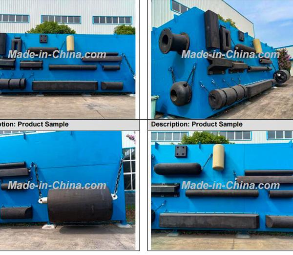 CCS/BV/SGS/ABS Certified D Type Rubber Dock Fender with Natural Rubber Material