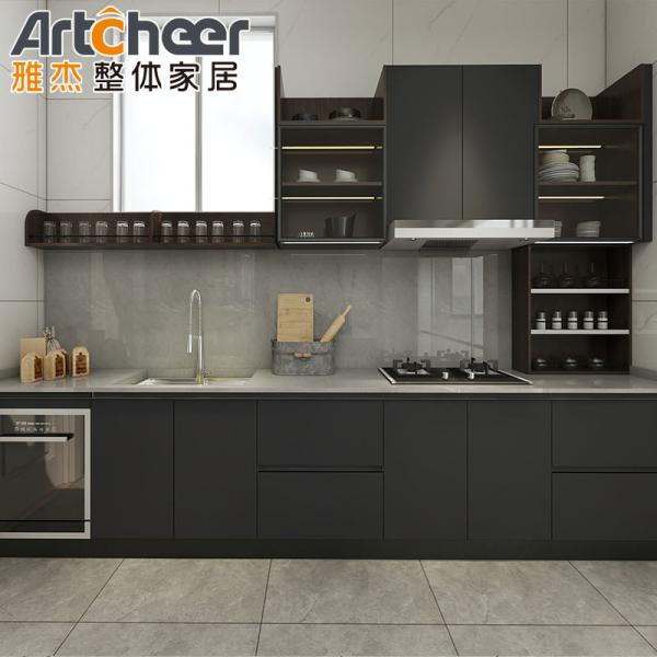 Furniture Design Sets Sample Island Modular Kitchen Cabinets With Solid Wood Door Panel