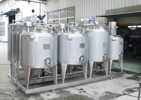 Automatic Pasteurized Milk Processing Line Electric Driven