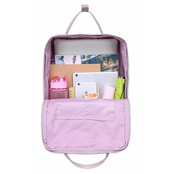 Water Resistant Canvas Backpack School Bags For College Students Lightweight