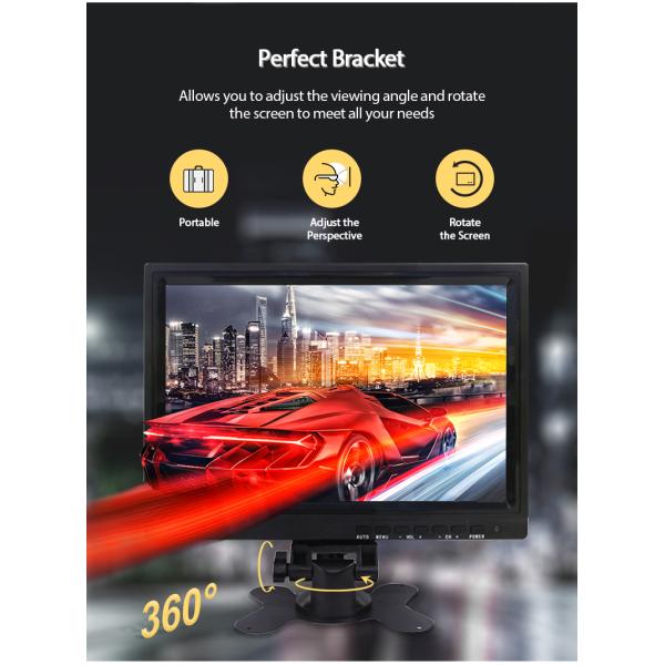 Hopestar 10.1 Inch Touch Screen Monitor Wall Mount 1280X800 Capacitive