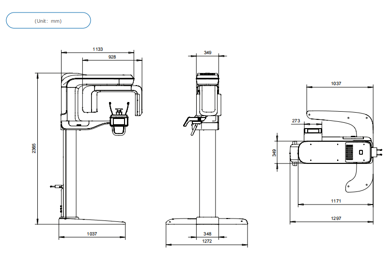 Dental Implant Orthodontic CBCT System High-Resolution 3D Imaging for Precise Diagnosis