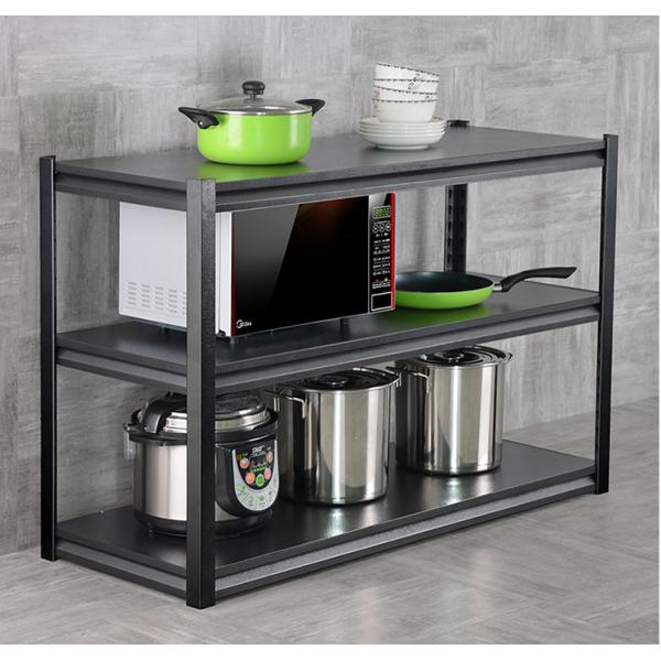 Anti Aging Telescopic Oven Racks , Carbon Steel 3 Tier Wide Wire Shelf