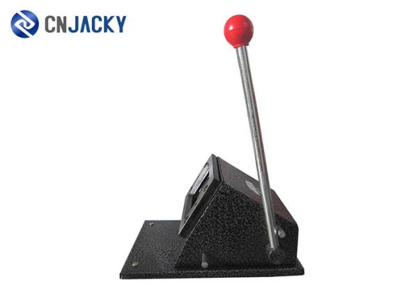 Heavy Duty Mini Manual Plastic Card Die Cutter , Employee Card Round Corner