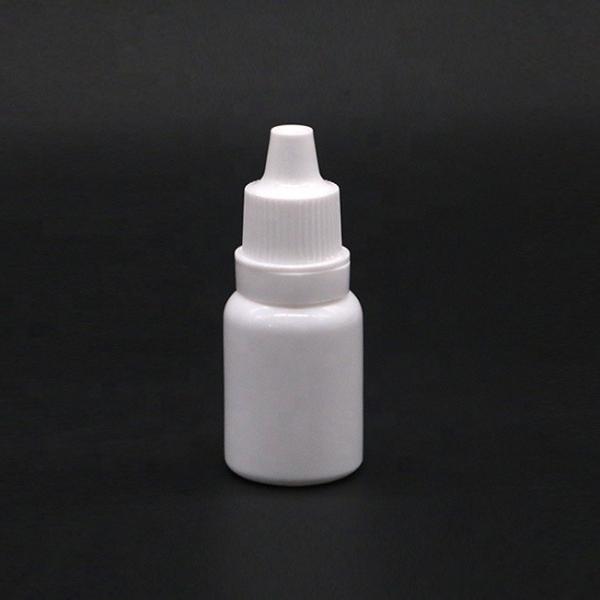 10mL LDPE Plastic Empty Squeezable Dropper Bottles with Customized Colors and Caps