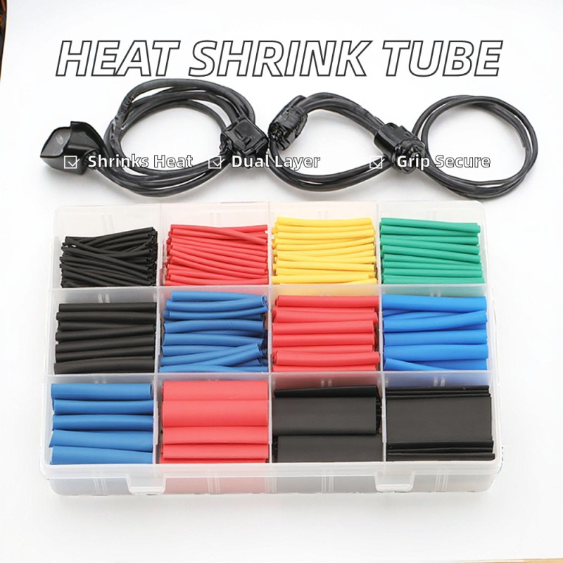 WZOODQ Manufacturer's Wholesale Boxed Flame Retardant Polyolefin Heat Shrinkable 2:1 1kv Electrical Insulation Set -40C