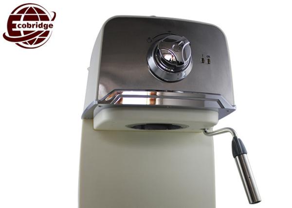 Domestic Automatic Espresso Machine , Stainless Steel Milk Frother Home Espresso Maker