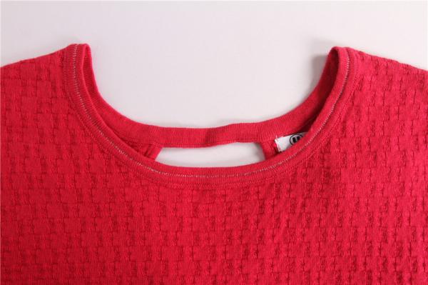 18% Polyamide Ladies Loose Knitted Sweater Pullover Long 46/48