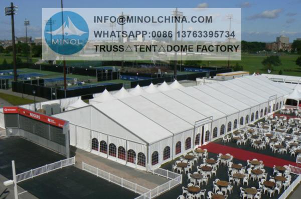 20*20 Large Transparent Outdoor Event Tent Resistance UV