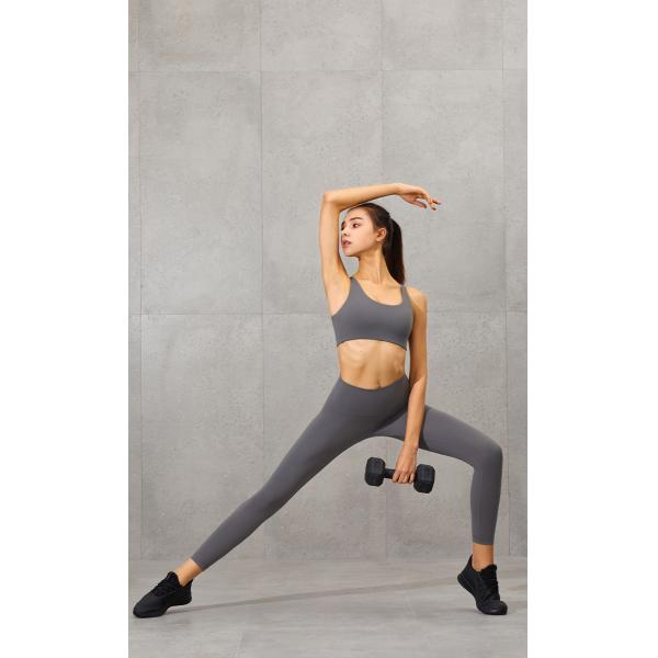 Пряжка Traceless шеи бюстгальтера спорт Breathable женщин йоги широкая собрала