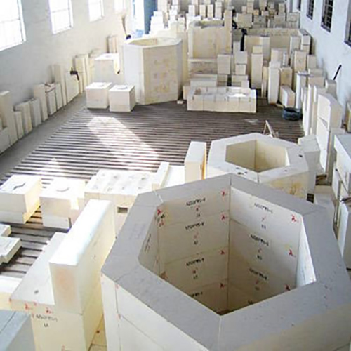 AZS Refractory Brick For Glass Kiln Electric Fused AZS 33# Block Zirconia Corundum Brick
