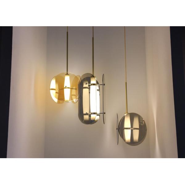 Modern simple bottle glass hanging pendant lamps creative e27 ceiling chandelier lights hotel decor pendant light