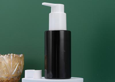 A loção plástica de PETG engarrafa a garrafa BPA do ANIMAL DE ESTIMAÇÃO do preto 100ml SEM CHUMBO
