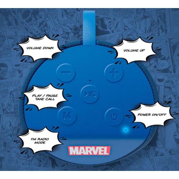 OEM Portable Bluetooth Speaker 5.3 Marvel Themed Speaker 5W Sound 10m Range