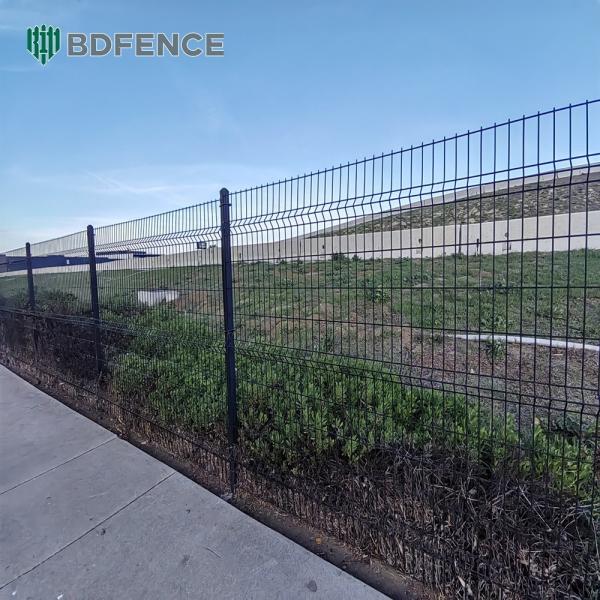 Nursing Home V Mesh Security Fencing Walking Path