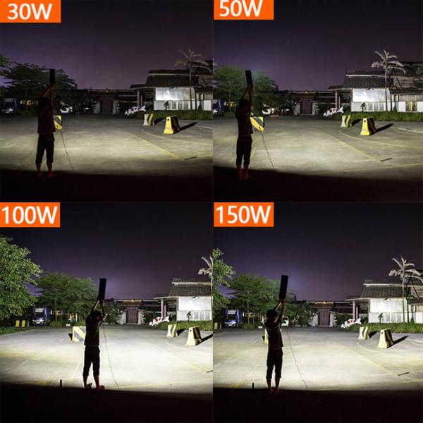 Jardim exterior luz de rua conduzida 100W impermeável 150W