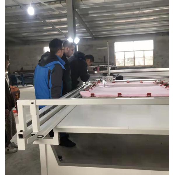 computerized high speed  single needle quilting machine single head continllous quilting machine