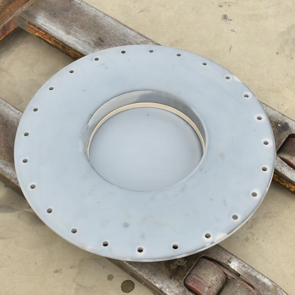 Tapa de registro para camión cisterna químico, revestimiento de acero, tapa de registro de plástico, certificada y duradera con material de sellado de caucho fluorado