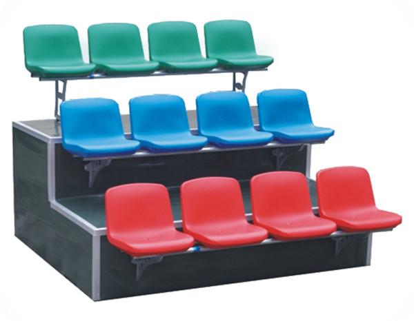 Assentos ocos moldados sopro do Bleacher do estádio de futebol/bancada plástica do HDPE
