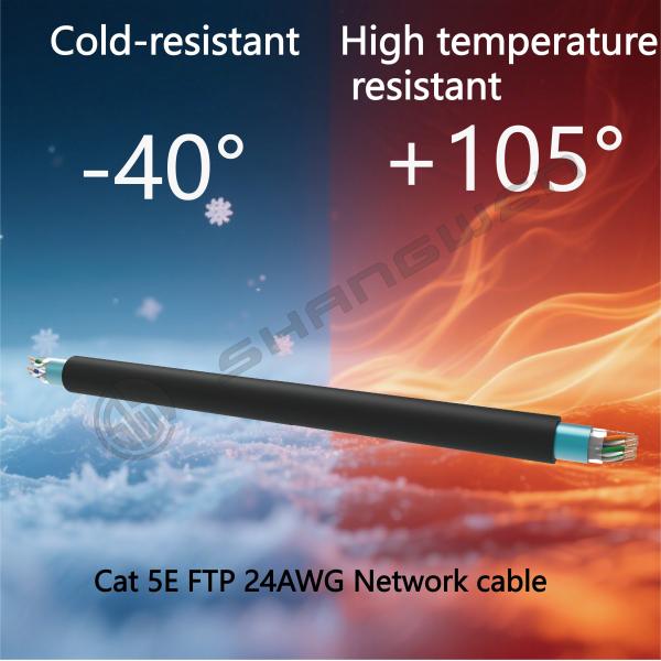 Cat5e FTP Ethernet Network Internet Patch Cord Cable RJ45 24AWG 4P 4pair CE UL Multiple Copper Twist Soft CCA BC Conductor