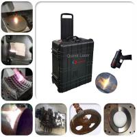 Máquina de Mini Suitcase Laser Rust Remover para a escultura histórica