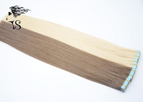 Brown & Blonde Tape In Human Hair Extensions with 100% Indian Remy Human Hair