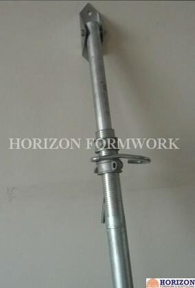 Turnable Handle Adjustable Steel Props Tubular Tilted Panel Stabilizing Formwork