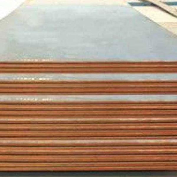 Length 1000-12000mm Ship Steel Plate Grade Q235NH Atmospheric Resistant