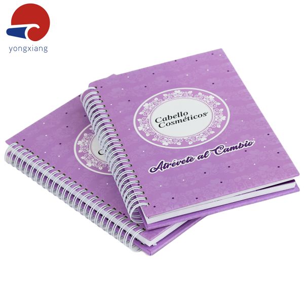 Purple Custom Planner Printing Offset Printing Custom Color Planner