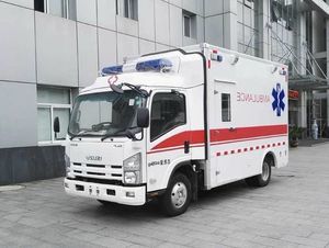 Japanese Brand Isuzu 4X4 Npr Series 700p off-Road Transport Ambulance with Medical Equipment