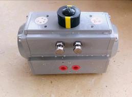 PTFE pneumatic rotary actuator  double action and single action