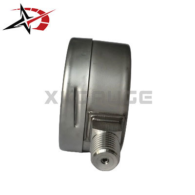 63mm All Stainless Steel Liquid Filled Vacuum Gauge -1~0 Bar