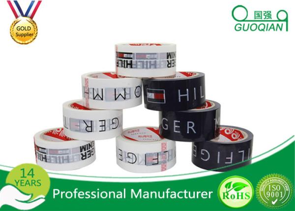 35 Micron Bopp Film Pre Printed Vinyl Coloured Packaging Tape For Contents Checked