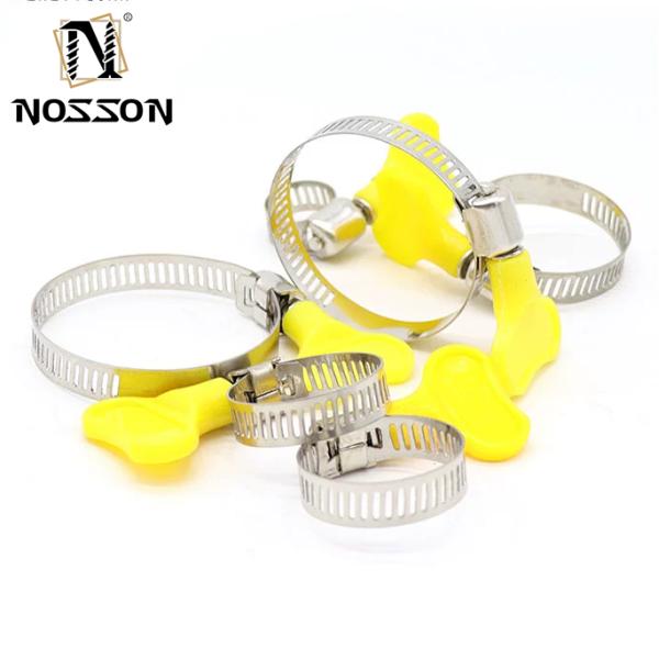Customized Germany Type Stainless Steel Quick Release Telescopic Tube C Type Pipe Hose Clips Clamps with Thumb Screw/Handle