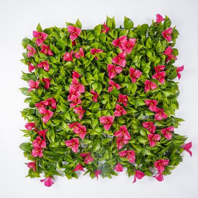 Decoração do casamento de Rose Rattan Artificial Green Walls Dustproof