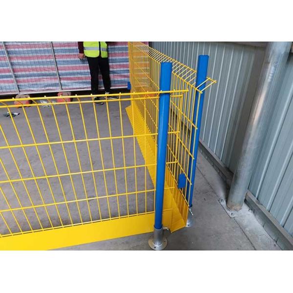 Temporary Construction Site Edge Protection Barrier Fence Waterproof Steel Wire Edge Protection Fence