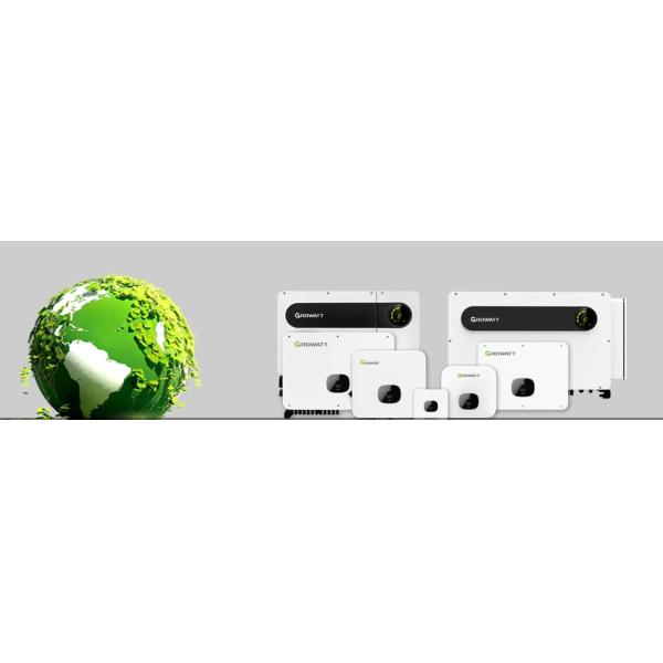 On-grid Solar Inverter Growatt 2 MPPTs Single Phase 7kW-10kW AC/DC Inverter for Home