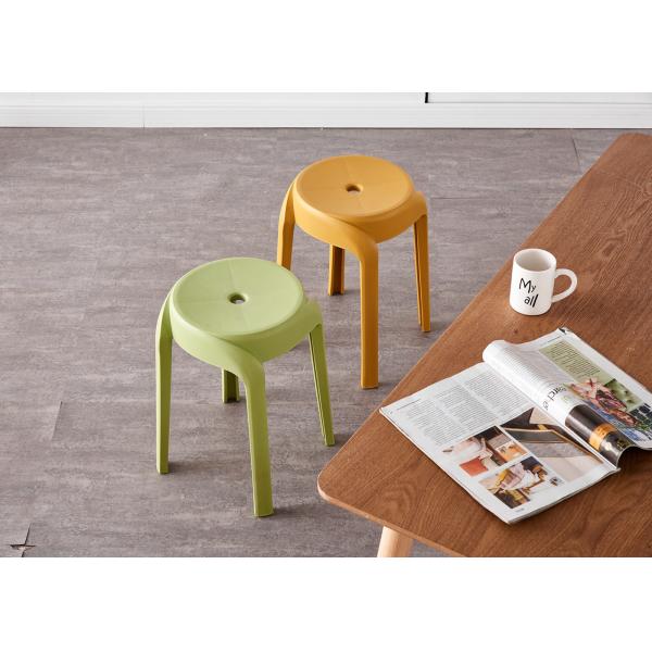Stackable 4pcs/Ctn Modern White Plastic Dining Chairs
