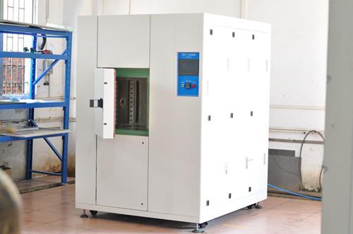 80L Three Zones Cold Hot Impact Thermal Shock Chamber For Metal And PlasticTesting