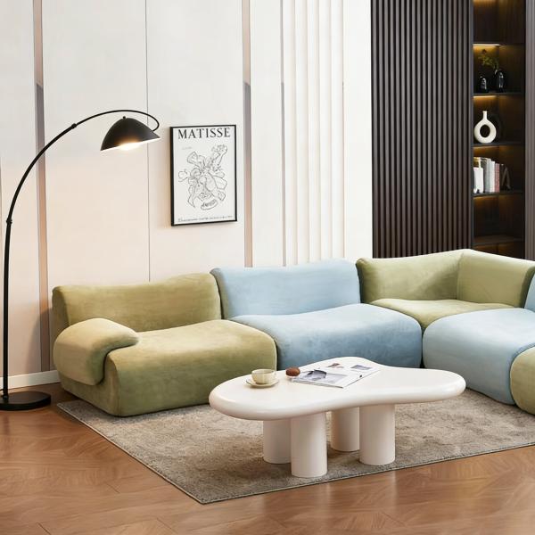 Vacuum Pack Sectional Couches Luxury Living Room Sofa Modular Compressed Sofa Set Furniture
