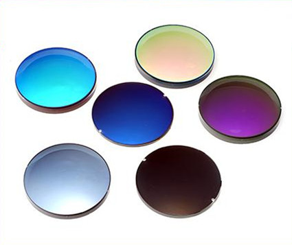 CR39 Monomer Prescription Sunglass Lenses 1.499 Index Revo / Mirror Coating