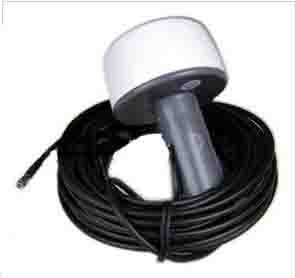 High Sensitive Car GPS Active Antenna White , SMA Female Connector 5dbi gain