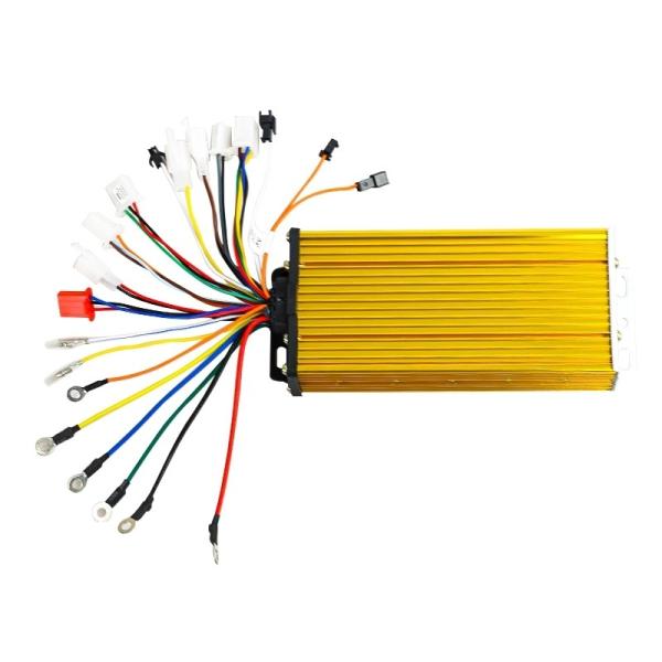 12 Tubes 72V 800W E Bike Speed Controller Black White Silver