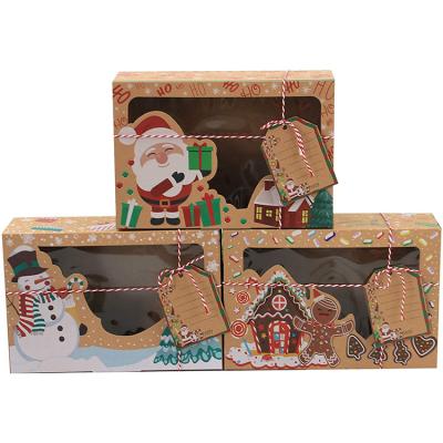 Des gâteaux de Noël des biscuits des chocolats et d'autres boîtes d'emballage imprimées sur mesure pour les aliments